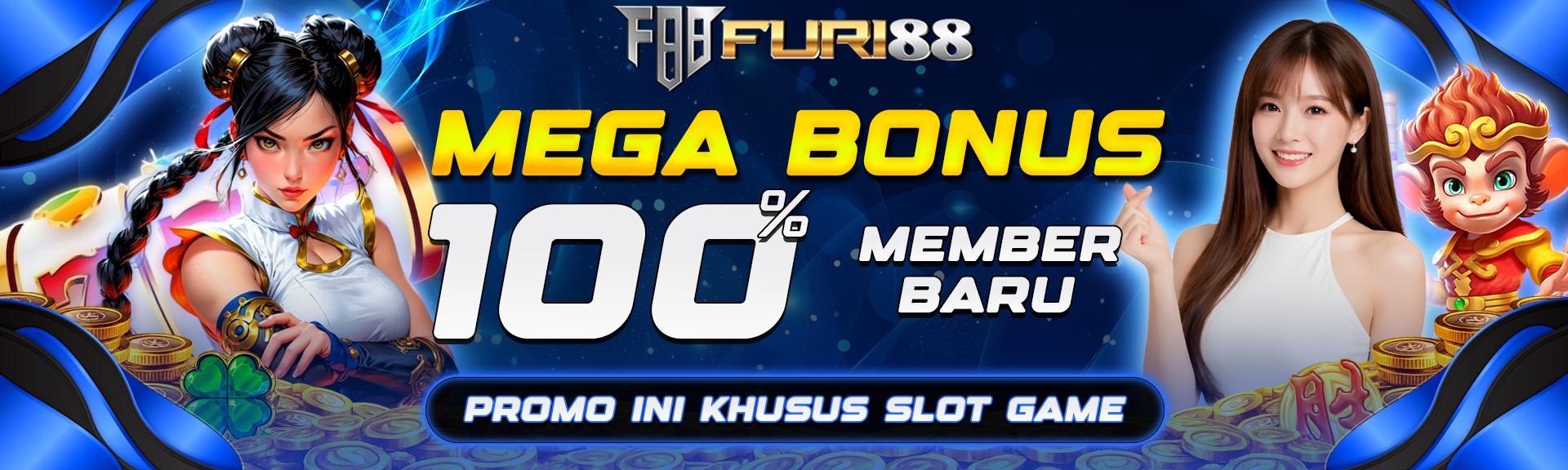 MEGA BONUS SLOT 100%