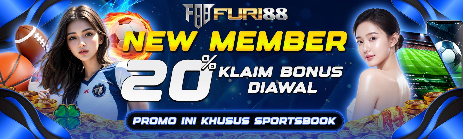 BONUS SPORTBOOK 20%