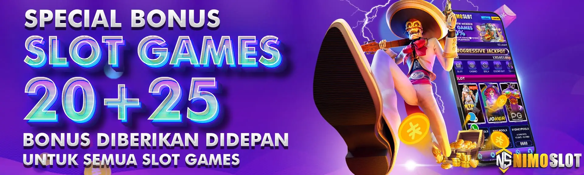 SPECIAL BONUS ALLSLOT 20+25