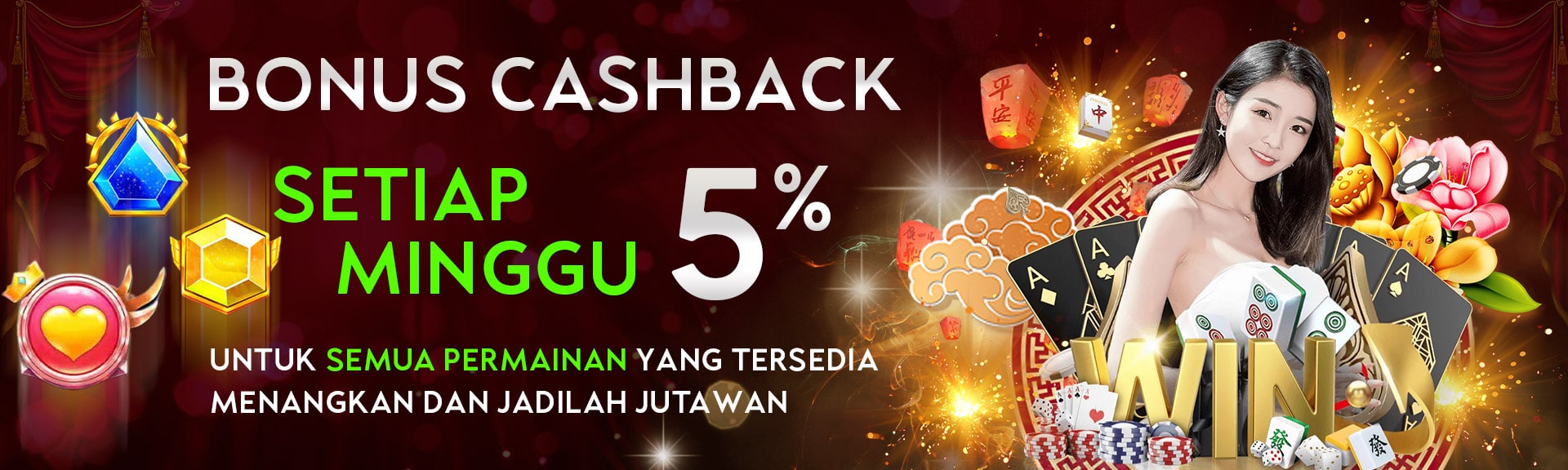 Cashback 5%